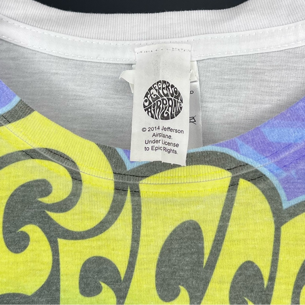 Jefferson Airplane White Rabbit Feed Your Head SF CA 2014 sublimated shirt - 2X - Picture 2 of 5